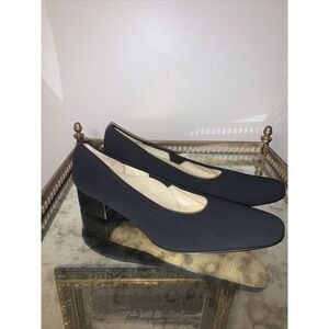 Valleverde Shoes Womens 40.5 Black Made In Italy Vibram Sole Pump